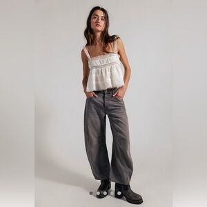 We The Free Good Luck horseshoe  Jeans